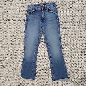 MOTHER INSIDER CROP STEP FRAY